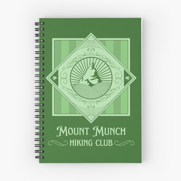 Item preview, Mount Munch Hiking Club in You're Green (Light) designed and sold by flabbergastiess.