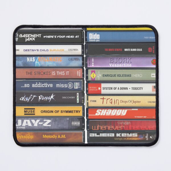 Item preview, 25th Birthday - 2001 in Music designed and sold by Mr Mustard Prints.