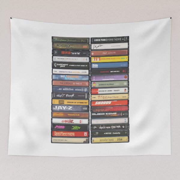 Item preview, 25th Birthday - 2001 in Music  designed and sold by Mr Mustard Prints.