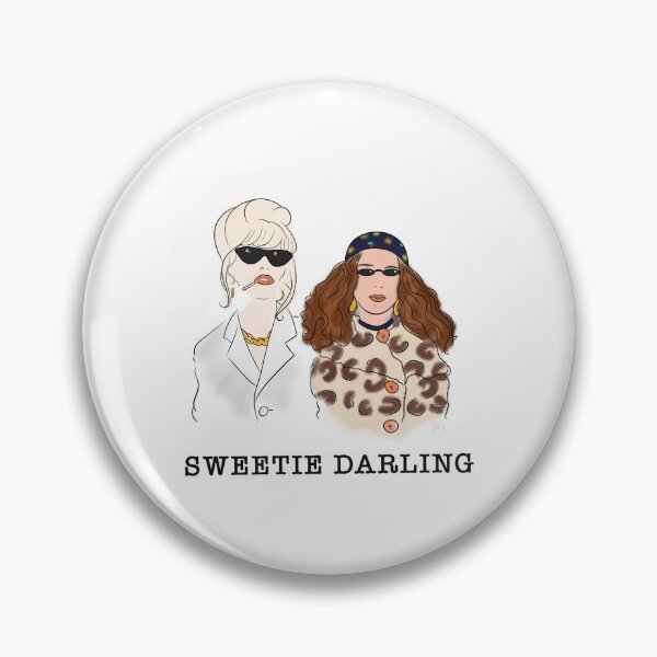 Item preview, Ab Fab Sweetie Darling Print designed and sold by PopShop !.