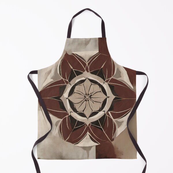 Item preview, Crimson Balance – Marble Petal Mandala designed and sold by Solara Meridian Studio.