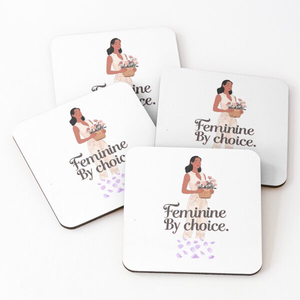 Item preview, Feminine By Choice traditional femininity designed and sold by SloganSauce.