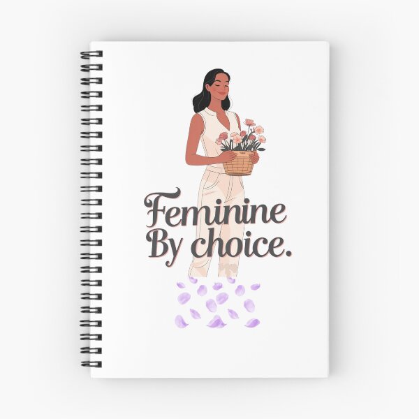 Item preview, Feminine By Choice traditional femininity designed and sold by SloganSauce.