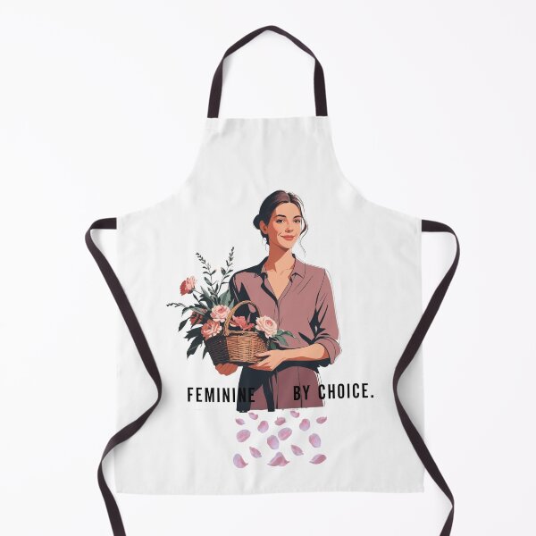 Item preview, Feminine By Choice soft woman designed and sold by SloganSauce.