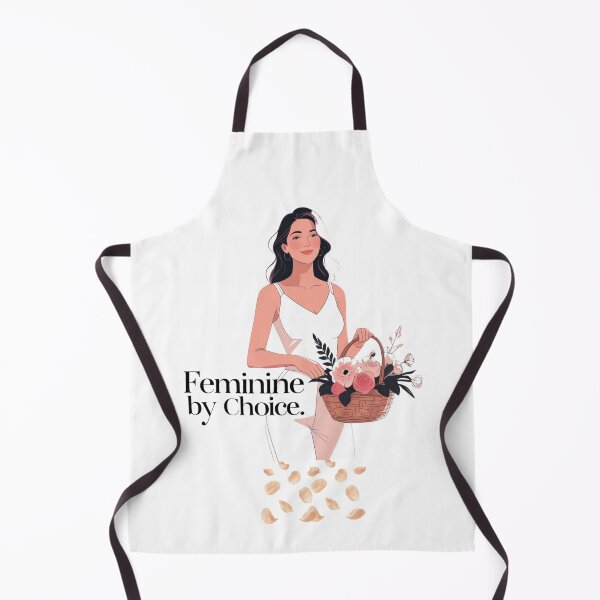 Item preview, Feminine By Choice classic femininity designed and sold by SloganSauce.
