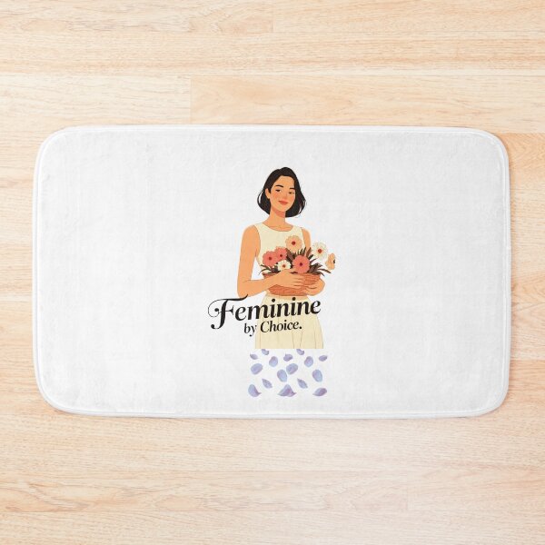 Item preview, Feminine By Choice relationship values designed and sold by SloganSauce.