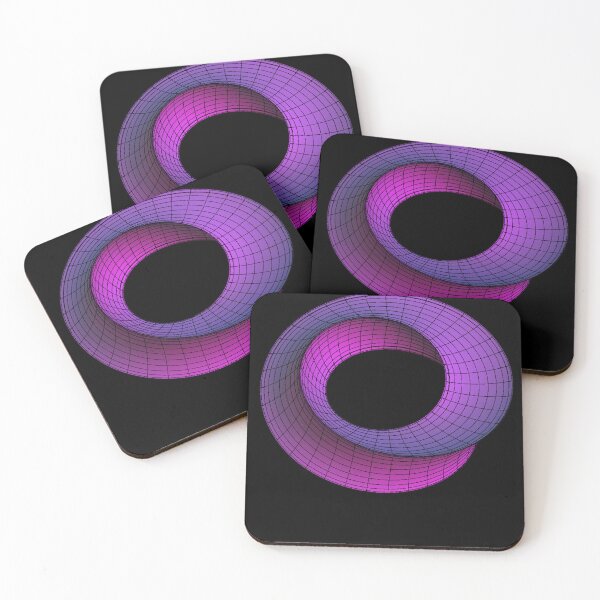 Item preview, Nerdy Umbilic Torus Purple Calculus Math Teacher designed and sold by MathWare MathClips.