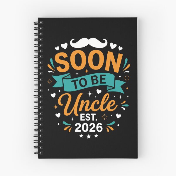 Item preview, Soon To Be Uncle 2026 designed and sold by VanderX.