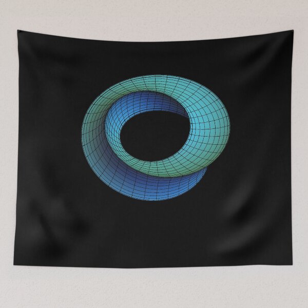 Item preview, Nerdy Umbilic Torus Blue Calculus Math Teacher designed and sold by MathWare MathClips.