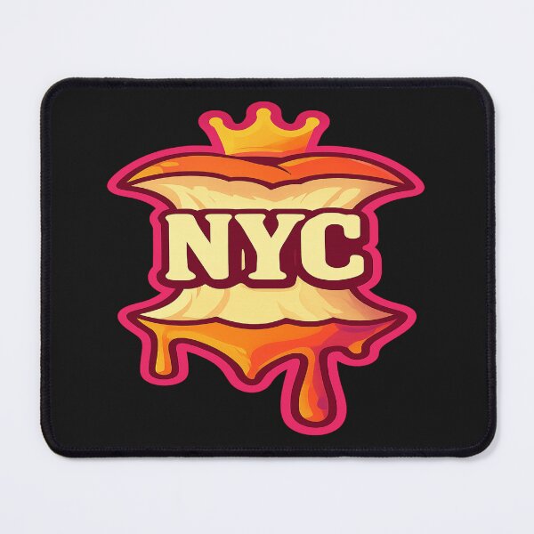 Item preview, NYC Crown Apple Core Drip Sticker – New York City Streetwear Emblem designed and sold by POD DYNASTY | Original Print On Demand T-Shirt Graphics.