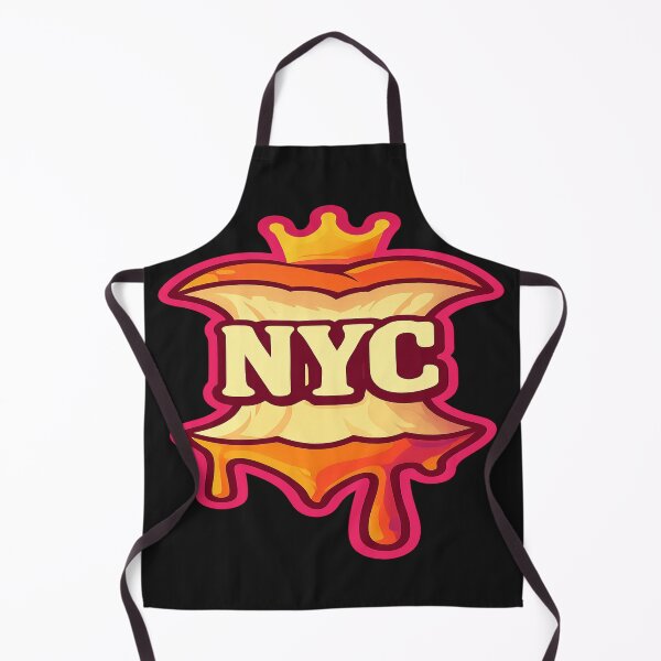 Item preview, NYC Crown Apple Core Drip Sticker – New York City Streetwear Emblem designed and sold by POD DYNASTY | Original Print On Demand T-Shirt Graphics.