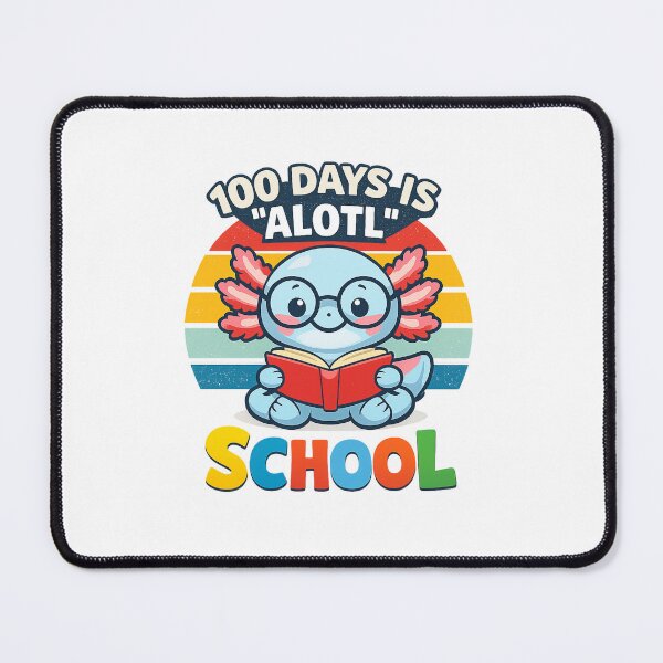 Item preview, 100 Days Is “ALOTL” School Shirt | Cute Axolotl 100th Day of School T-Shirt | Kids & Teacher Classroom Tee designed and sold by DailyDrivesct.