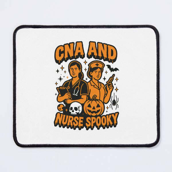 Item preview, CNA and Nurse Spooky Halloween Shirt – Cute Jack-O’-Lantern Medical Workers Design for Healthcare Staff designed and sold by ClinicalHubs.