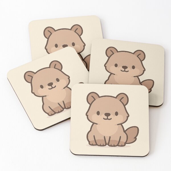 Item preview, Adorable Forest Creature – Minimalist Cartoon Design designed and sold by TrendznHitz.