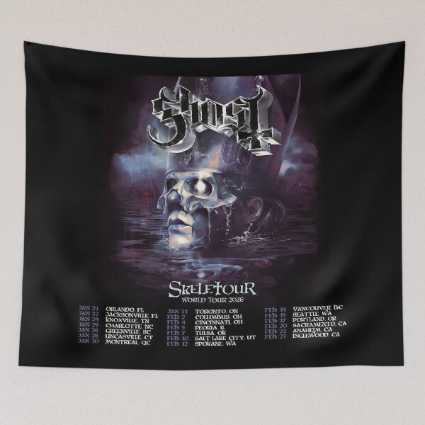 Item preview, skeletour ghost tour dates 2026 iseng designed and sold by charrigand.