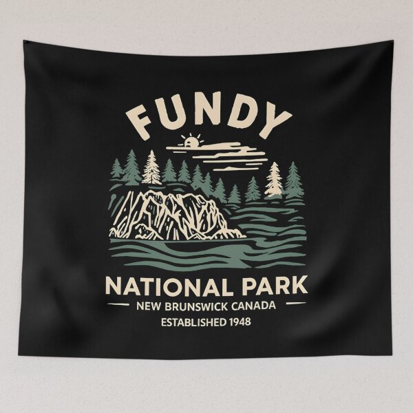 Item preview, Fundy National Park - Canada  designed and sold by GoodOldVintage.