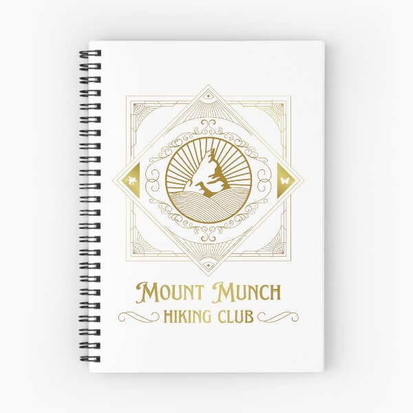 Item preview, Mount Munch Hiking Club in Emerald City Gold designed and sold by flabbergastiess.