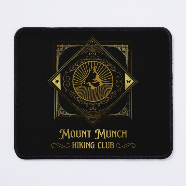 Item preview, Mount Munch Hiking Club in Emerald City Gold designed and sold by flabbergastiess.