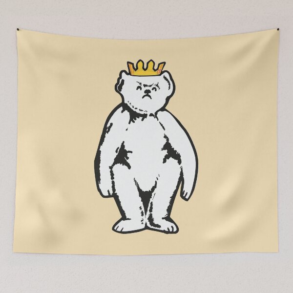 Item preview, Bear Is King Polar - Polar Bear King designed and sold by JoeyCapivara.