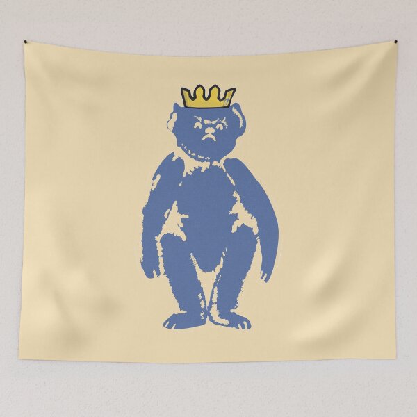 Item preview, Bear Is King Blue - Bear King designed and sold by JoeyCapivara.
