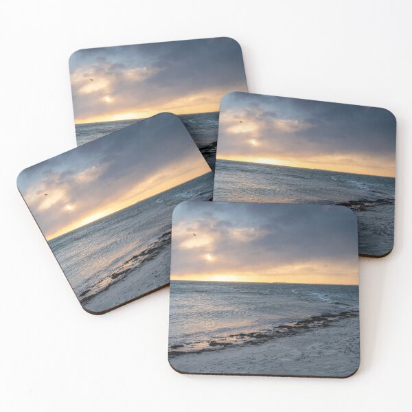 Item preview, Wintry Sunrise over the Baltic Coast designed and sold by Kasia Design.