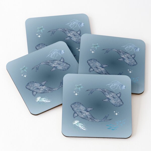 Item preview, Drawing of glimmering underwater Oceanic harmony  designed and sold by NivyasArtistry.