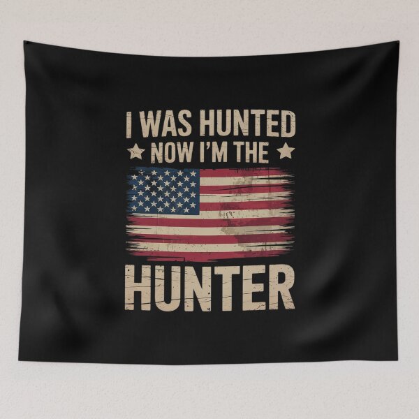 Item preview, I Was The Hunted And Now I'm The Hunter USA  designed and sold by CombatTask.