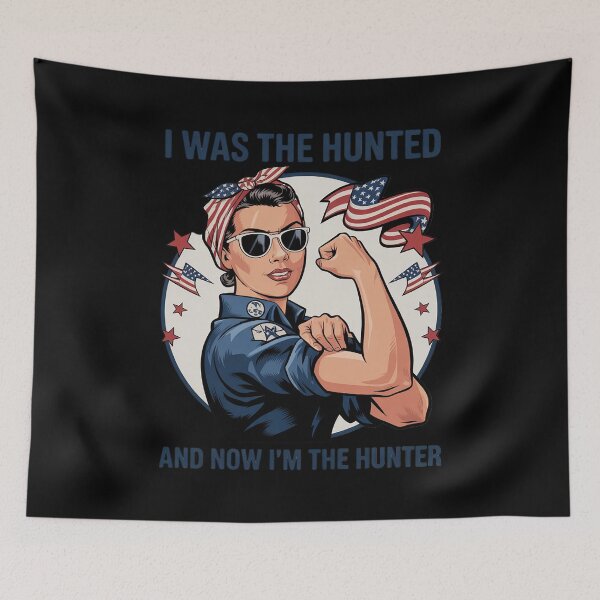 Item preview, I Was The Hunted And Now I'm The Hunter Quote  designed and sold by AquaKiev.