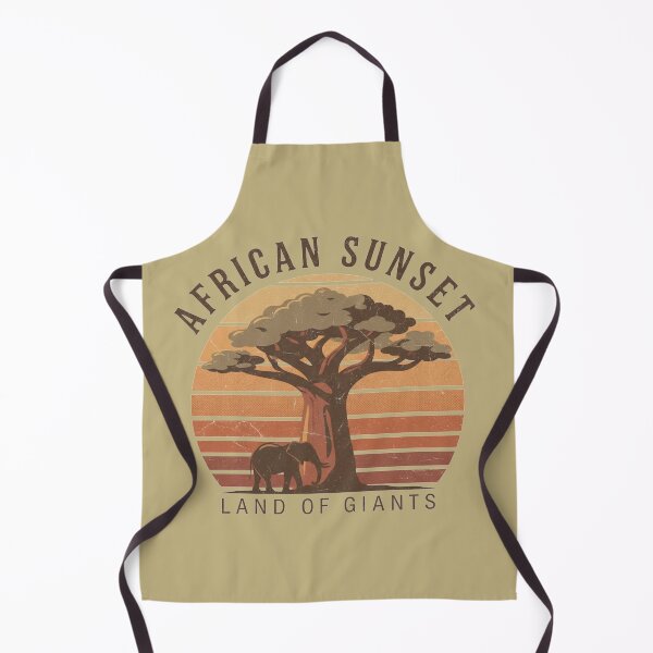 Item preview, African Sunset Baobab Tree Vintage Streetwear – Savanna Nature Art designed and sold by JonelCrafts.