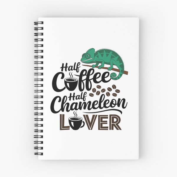 Item preview, Half Coffee Half Chameleon Lover  designed and sold by PowAcademy.