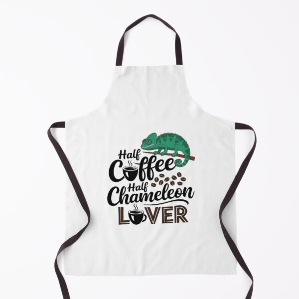 Item preview, Half Coffee Half Chameleon Lover designed and sold by PowAcademy.