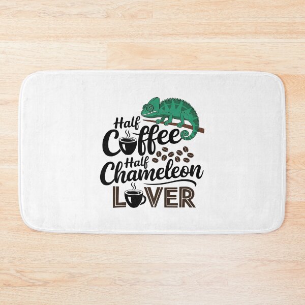 Item preview, Half Coffee Half Chameleon Lover  designed and sold by PowAcademy.