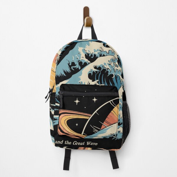 Item preview, Saturn and The Great Wave designed and sold by Lidra Zehcnas.