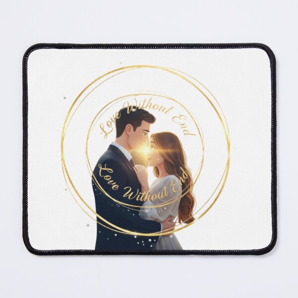 Item preview, Love Without End – Eternal Romantic Couple Illustration | Timeless Love Art designed and sold by Ranrajshop.
