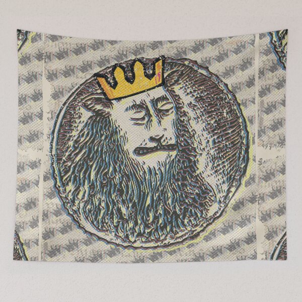 Item preview, Medieval Lion Is King - Medieval Lion King designed and sold by JoeyCapivara.