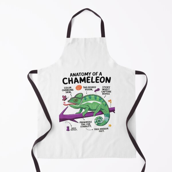 Item preview, Herpetologist Lizard Reptile Anatomy Of A Chameleon  designed and sold by PowAcademy.