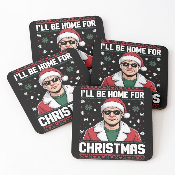 Item preview, I'll Be Home For Christmas Santa Trump Xmas Pajamas  designed and sold by CombatTask.