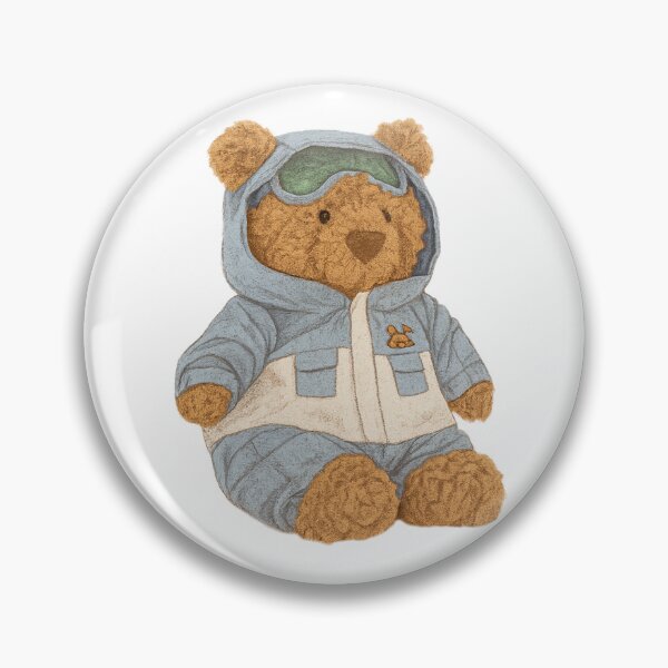Item preview, Bartholomew Bear 'Snow Suit' designed and sold by DecalRush.