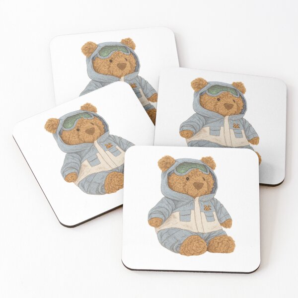 Item preview, Bartholomew Bear 'Snow Suit' designed and sold by DecalRush.