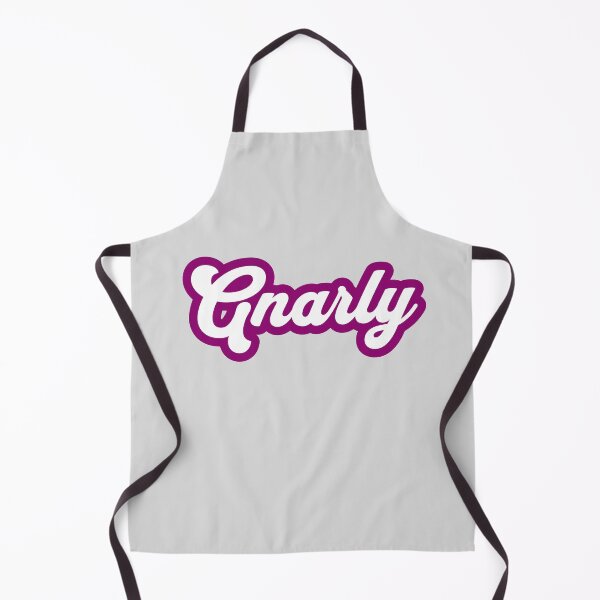 Item preview, Gnarly - purple and white script designed and sold by mooskdesign.