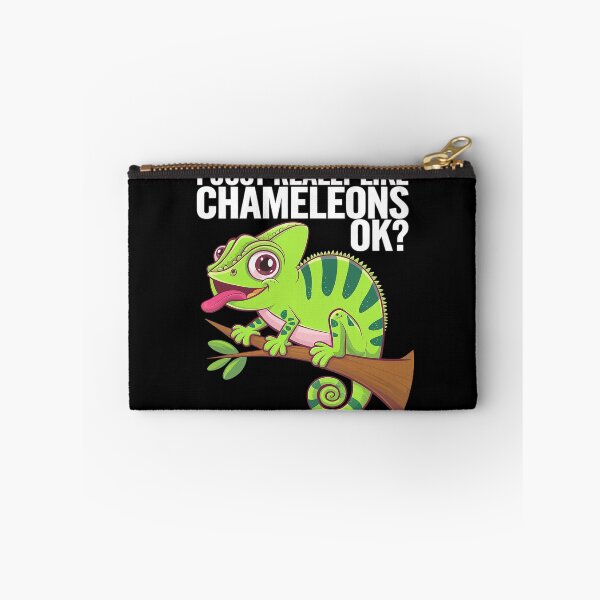 Item preview, I Just Really Like Chameleons, Okay Chameleon designed and sold by PowAcademy.