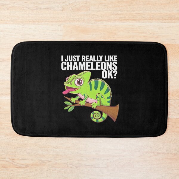 Item preview, I Just Really Like Chameleons, Okay Chameleon designed and sold by PowAcademy.