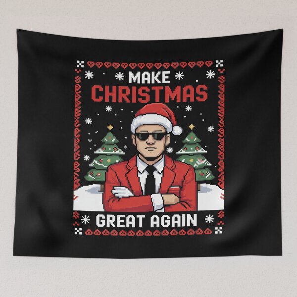 Item preview, Make Christmas Great Again Trump Ugly Sweater Xmas  designed and sold by AquaKiev.