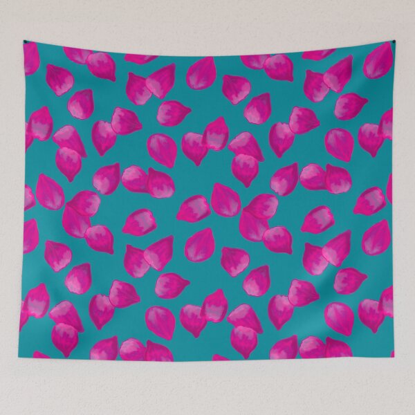 Item preview, Rose Petals-Teal designed and sold by deblevart.