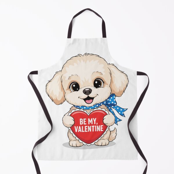 Item preview, Be My Valentine Teacup Poodle Puppy – Cute Love Dog designed and sold by The Real Life Symphony.