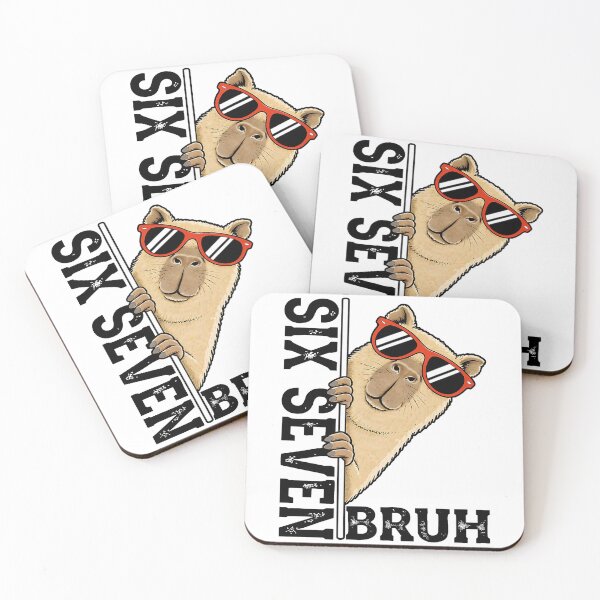 Item preview, Six Seven Capybara Bruh  designed and sold by cosettacir6382.