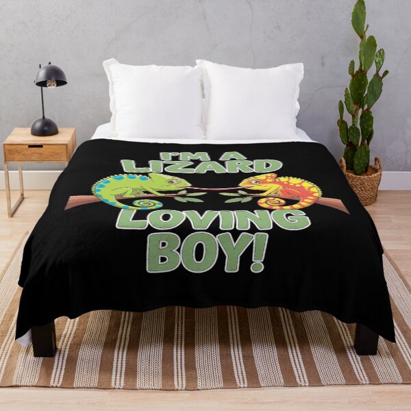 Item preview, I'm a Lizard Loving Boy Fun Chameleon  designed and sold by PowAcademy.