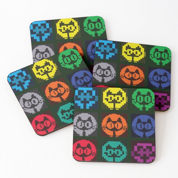 Item preview, 9 Lives of Cats - Pixel Cats designed and sold by JoeyCapivara.