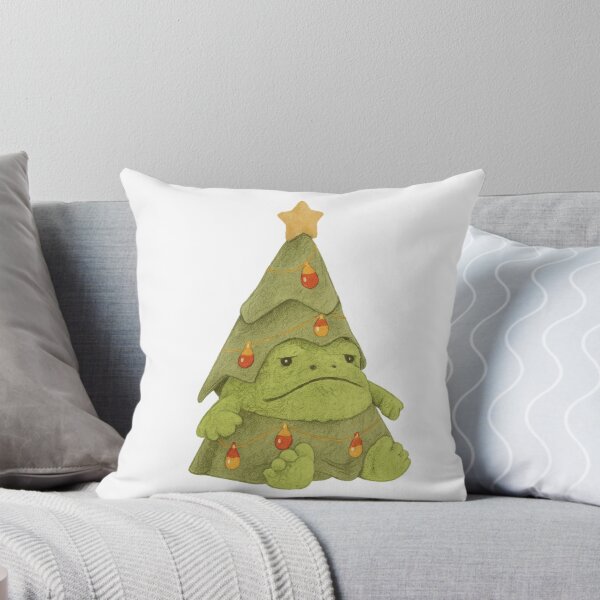 Item preview, Christmas Tree Ricky Rain Frog designed and sold by DecalRush.