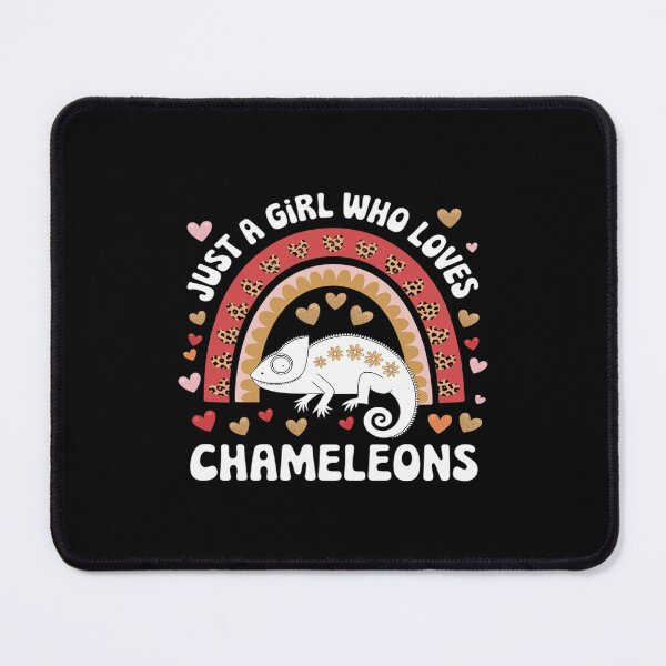 Item preview, Just A Girl Who Loves Chameleons Rainbow Chameleon Lover  designed and sold by PowAcademy.